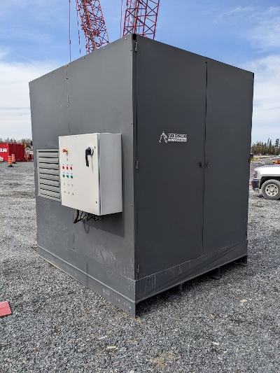 Loading station hydraulic power unit