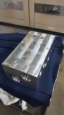 Hydraulic Block Machining