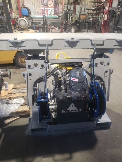 Counterweight hydraulic power unit