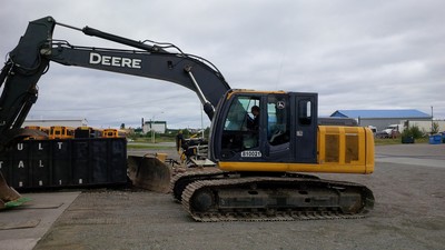 Excavator cab modification