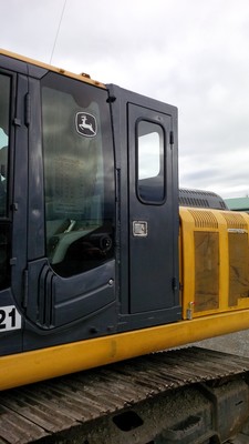 Excavator cab modification