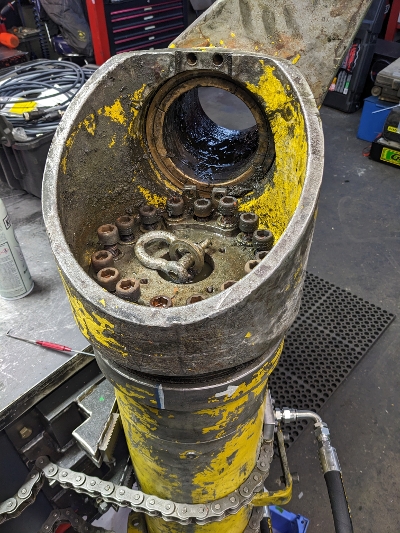 ACTUATEUR ROTATIF (TURNING DEVICE) POUR FOREUSE DE FRONT DE TAILLE (JUMBO)