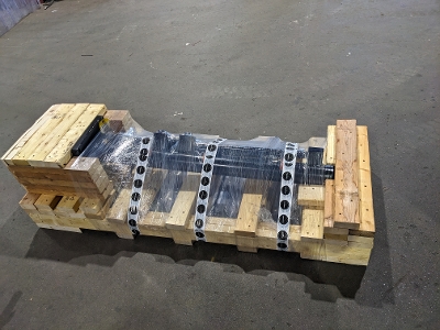 Industrial packaging cylinder