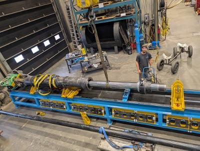 TEREX 345 / CAT 6060 CYLINDRE DE FLÈCHE