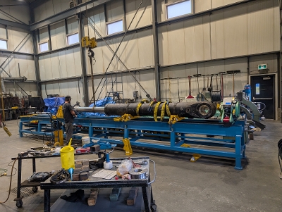 TEREX 345 / CAT 6060 CYLINDRE DE FLÈCHE